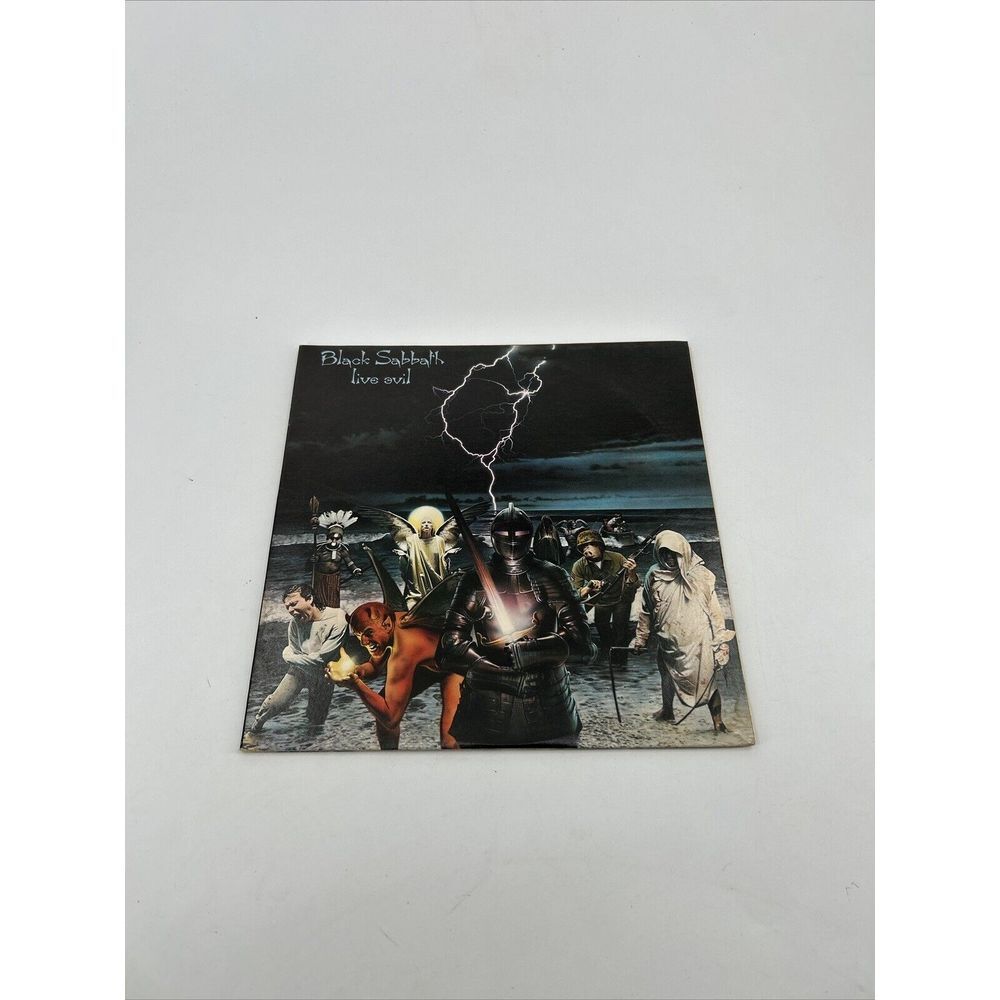 Black Sabbath Live Evil 2 Vinyl Records 1982 Warner Bros‎ Records 1-23742